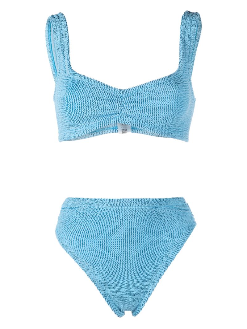 Blue Taylor Crinkle Bikini