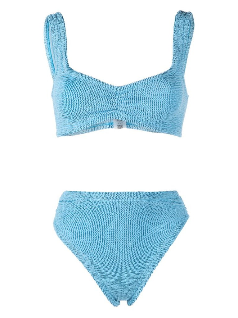 Blue Taylor Crinkle Bikini