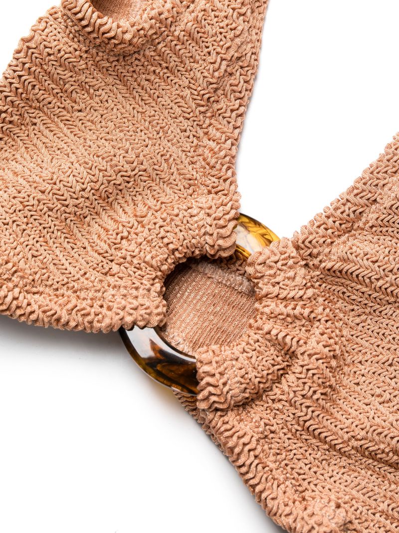 Brown Nadine Crinkle Bikini