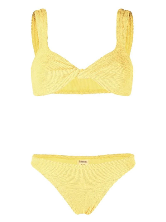 Yellow Juno Twist Bikini