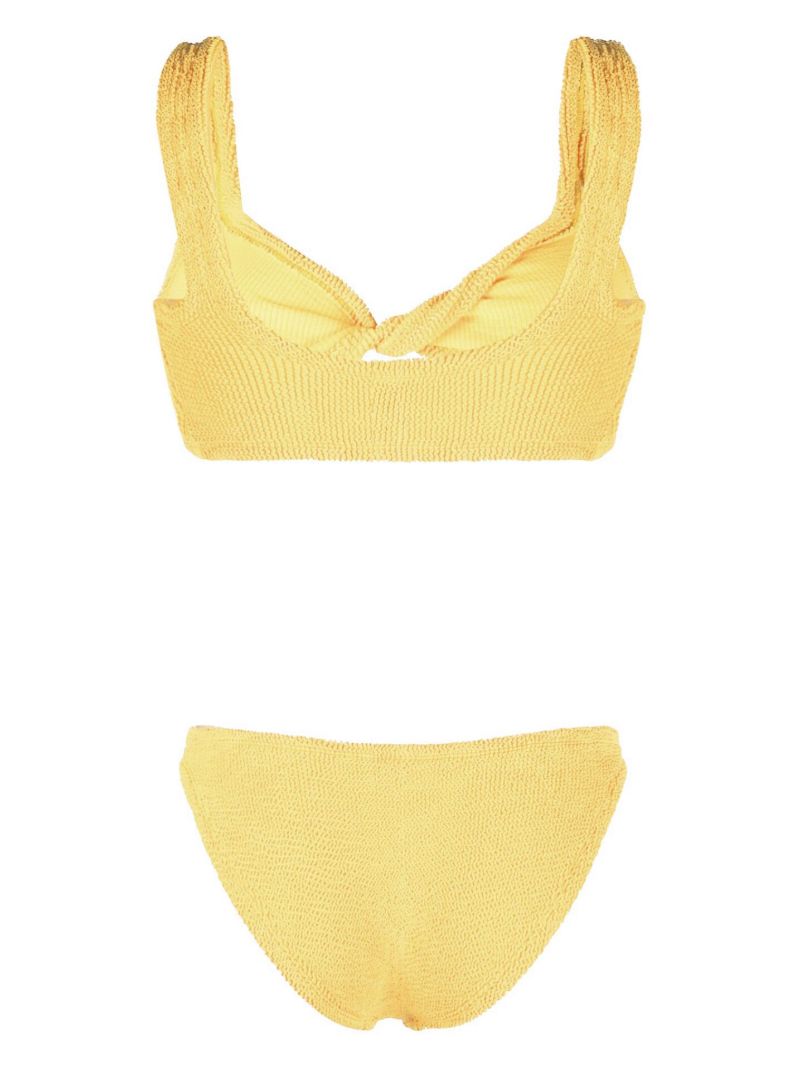 Yellow Juno Twist Bikini