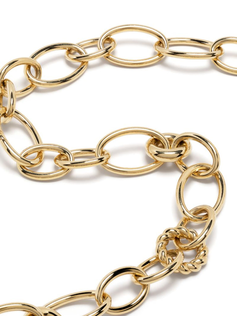 18k Yellow Gold Menagerie Chain Necklace