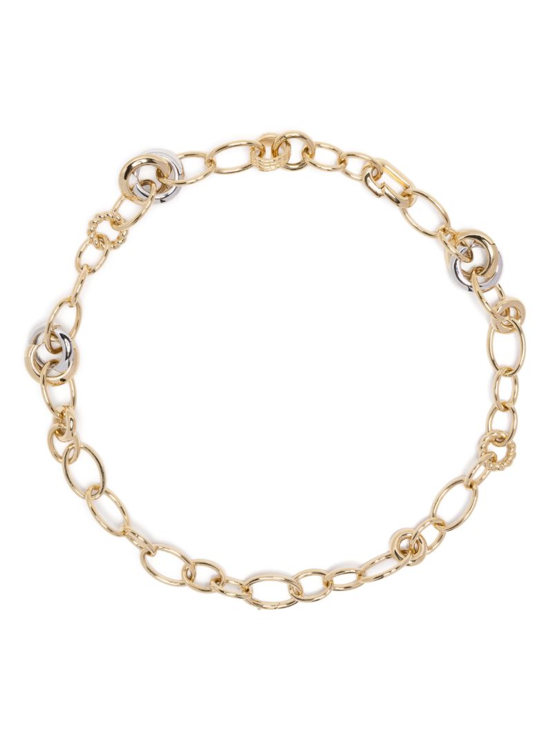 18k Yellow Gold Menagerie Chain Necklace