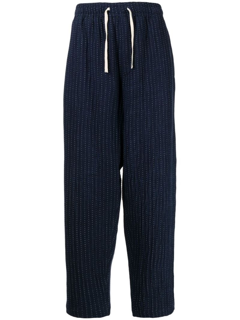Blue Alva Skate Cropped Trousers