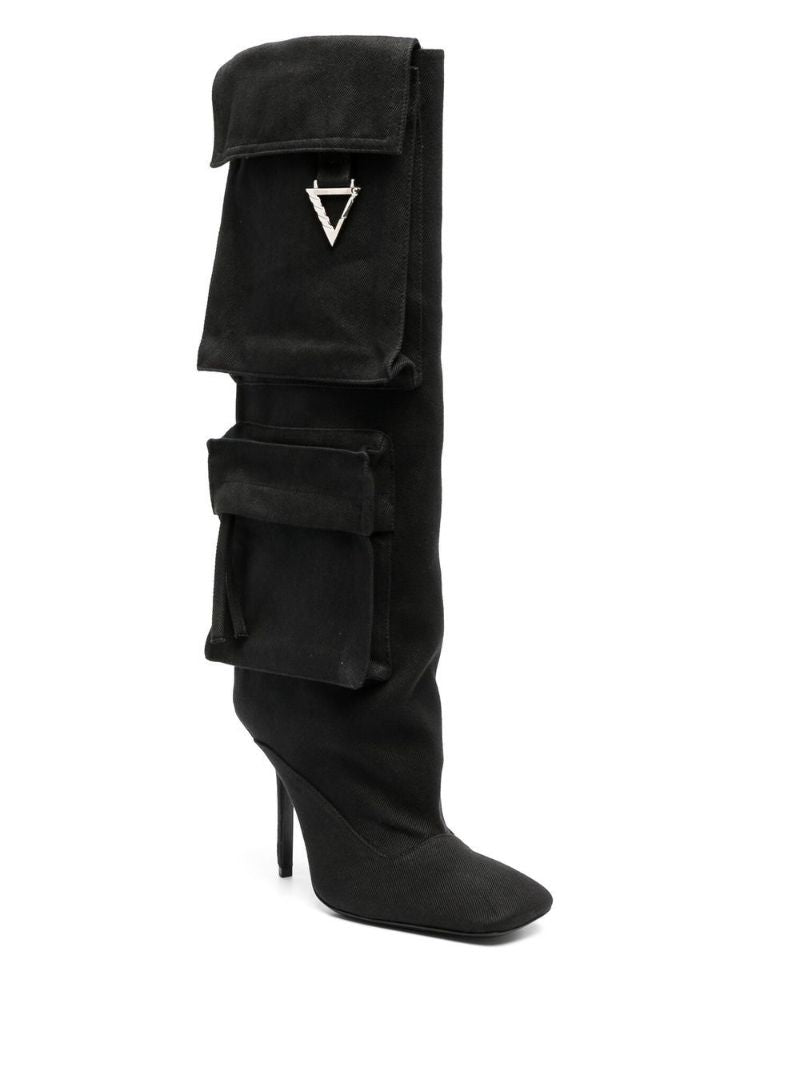 Black Sienna 105 Suede Boots
