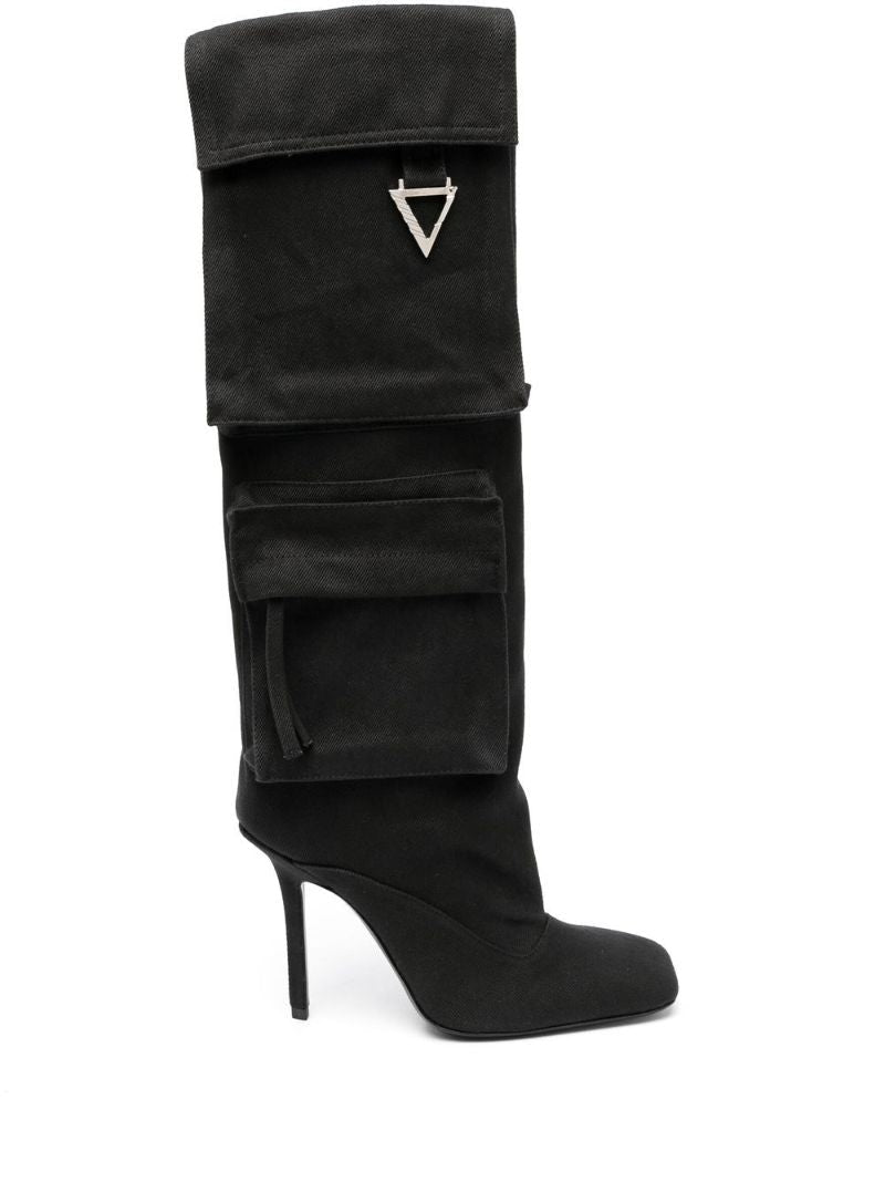 Black Sienna 105 Suede Boots
