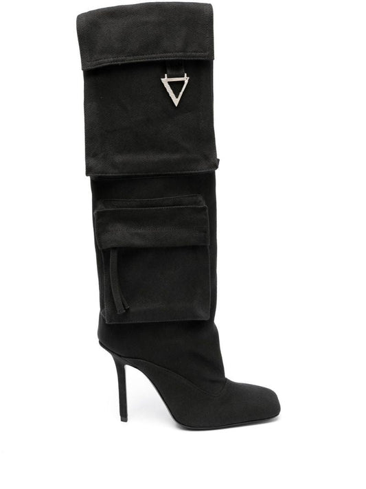 Black Sienna 105 Suede Boots