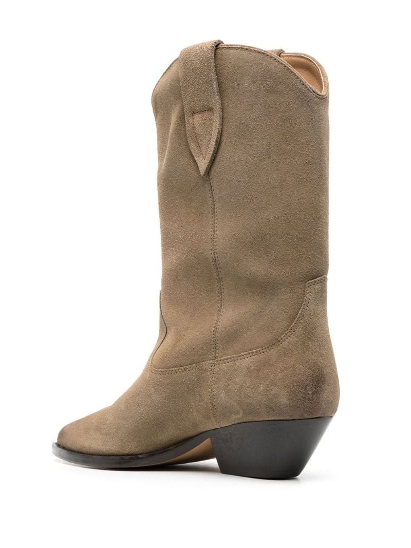 Brown Duerto Suede Ankle Boots