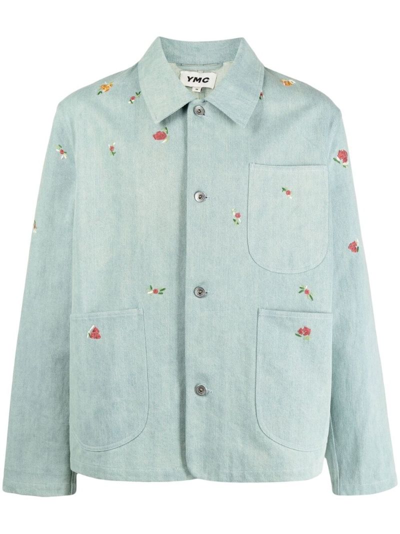 Blue Labour Chore Shirt Jacket