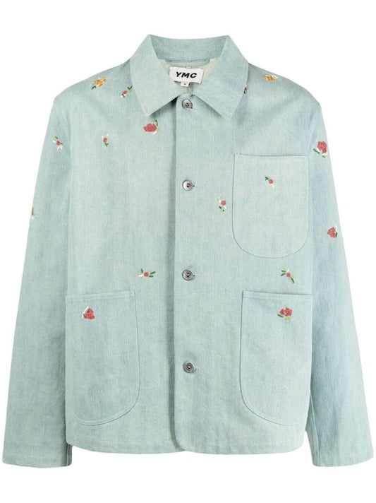 Blue Labour Chore Shirt Jacket
