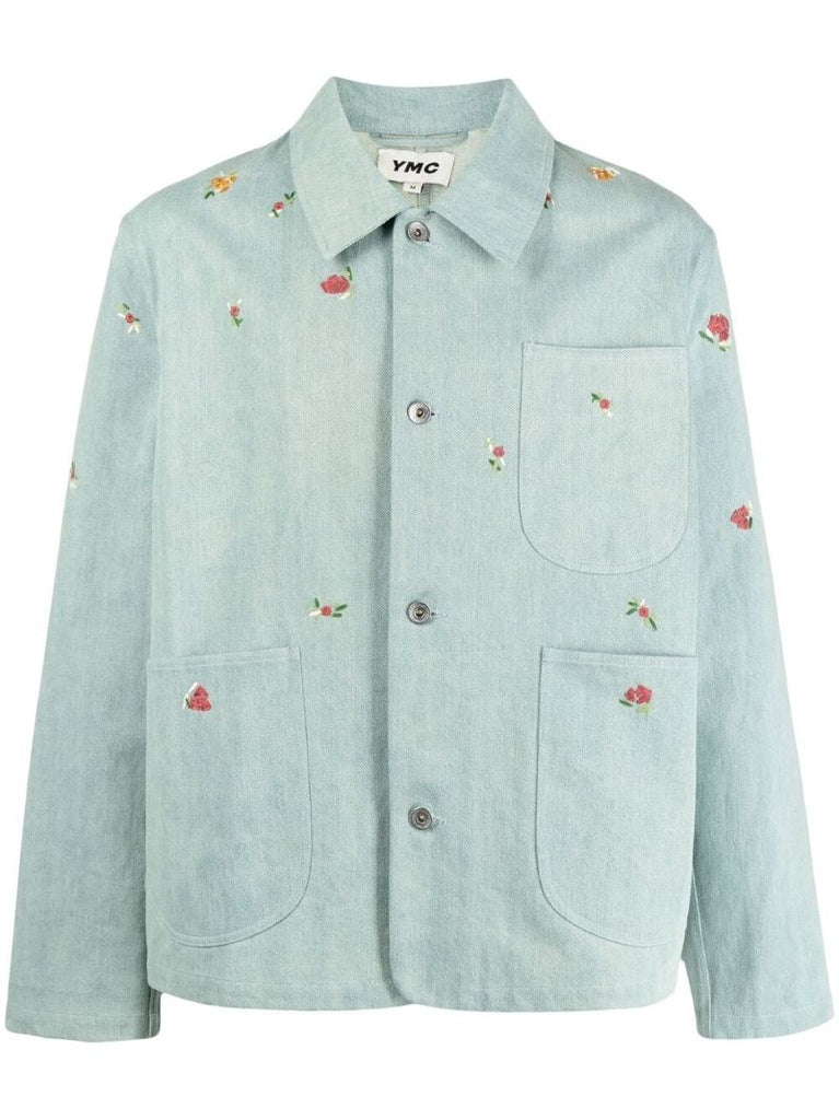 Blue Labour Chore Shirt Jacket