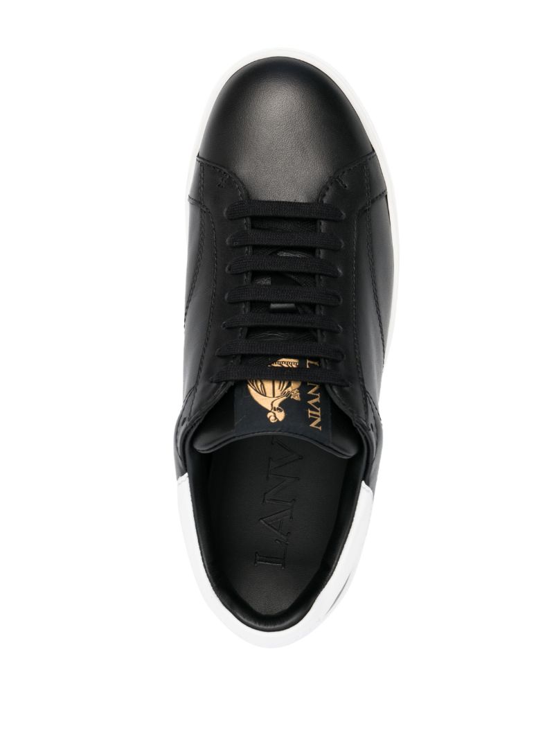 Black Ddb0 Leather Sneakers