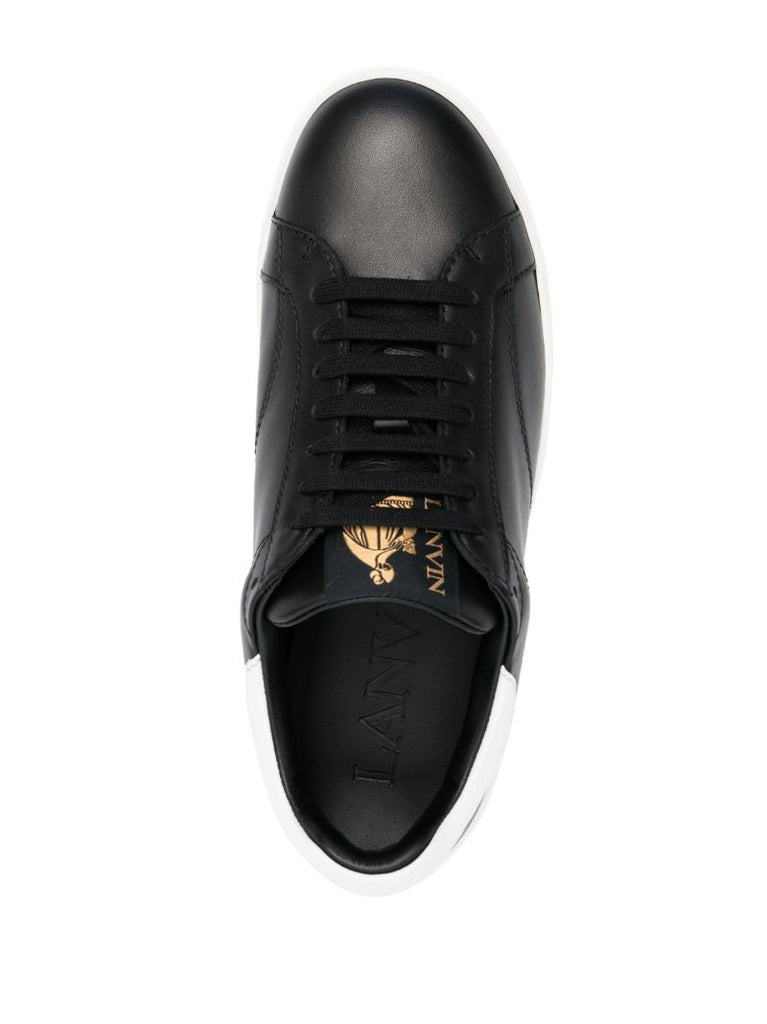 Black Ddb0 Leather Sneakers
