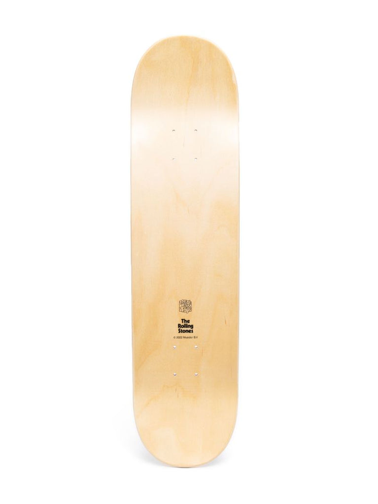 Black Be@rbrick Rolling Stones Skateboard