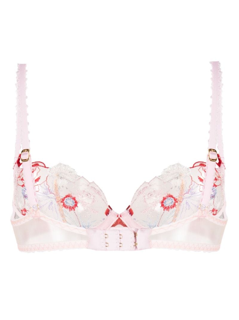 Red Zuri Lace Underwired Bra