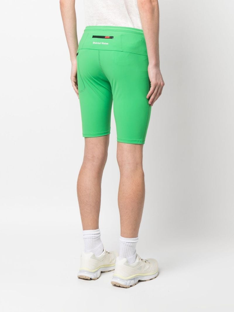 Green Tomtom Running Shorts