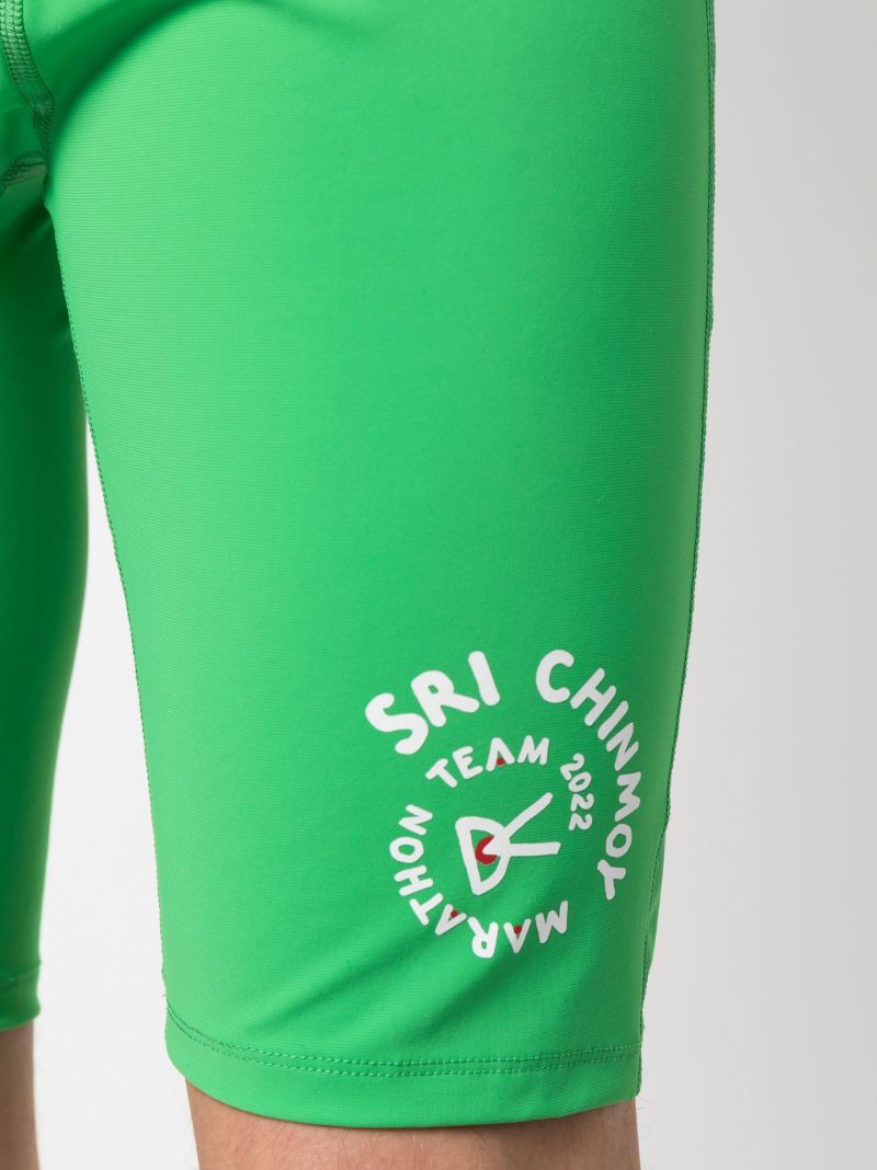 Green Tomtom Running Shorts