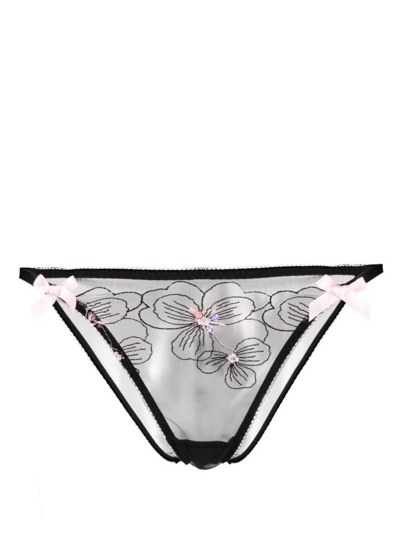 Black Lace Briefs