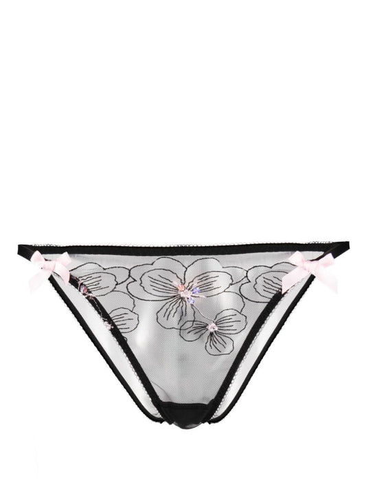 Black Lace Briefs