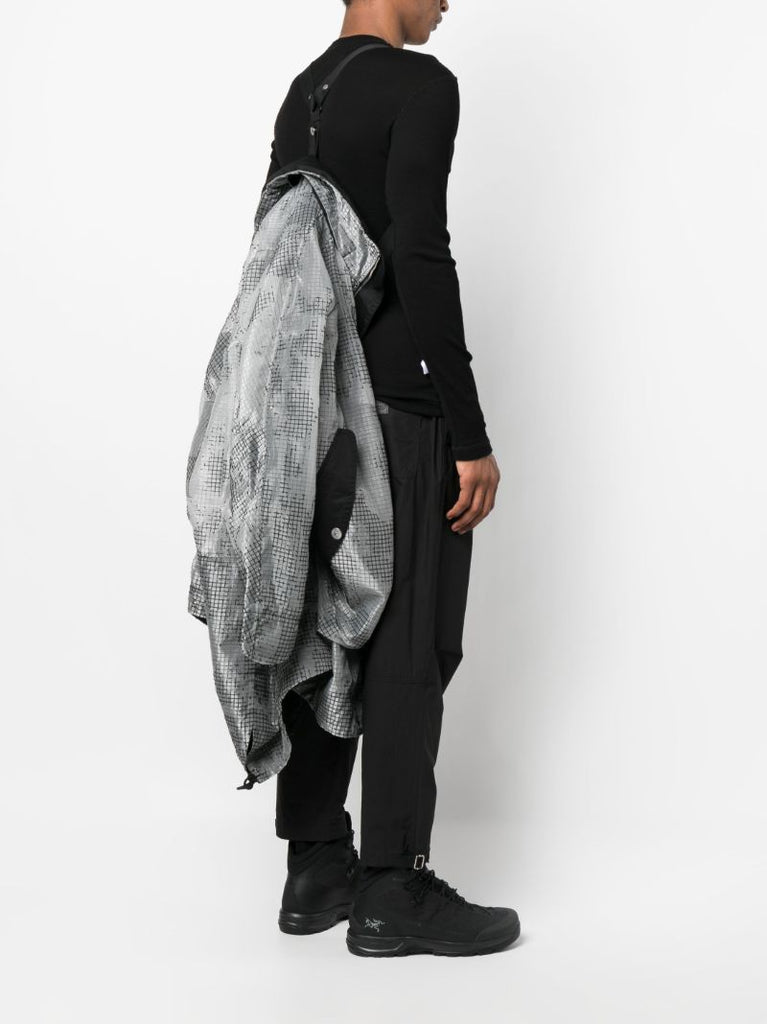 Grey Fishtail Parka Coat