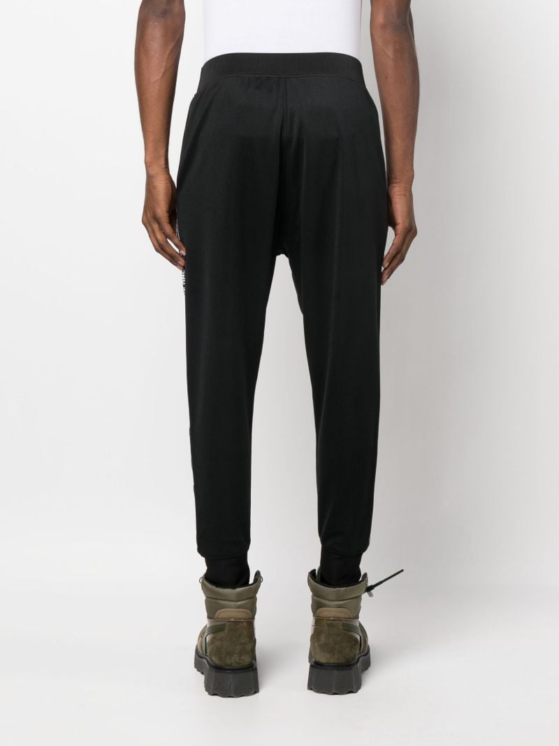 Black Logo Tape Track Pants