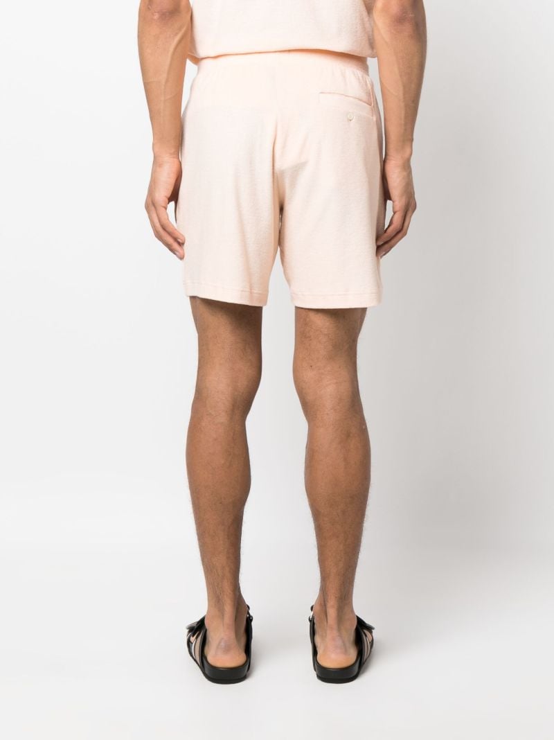 Pink Augusto Terry Shorts