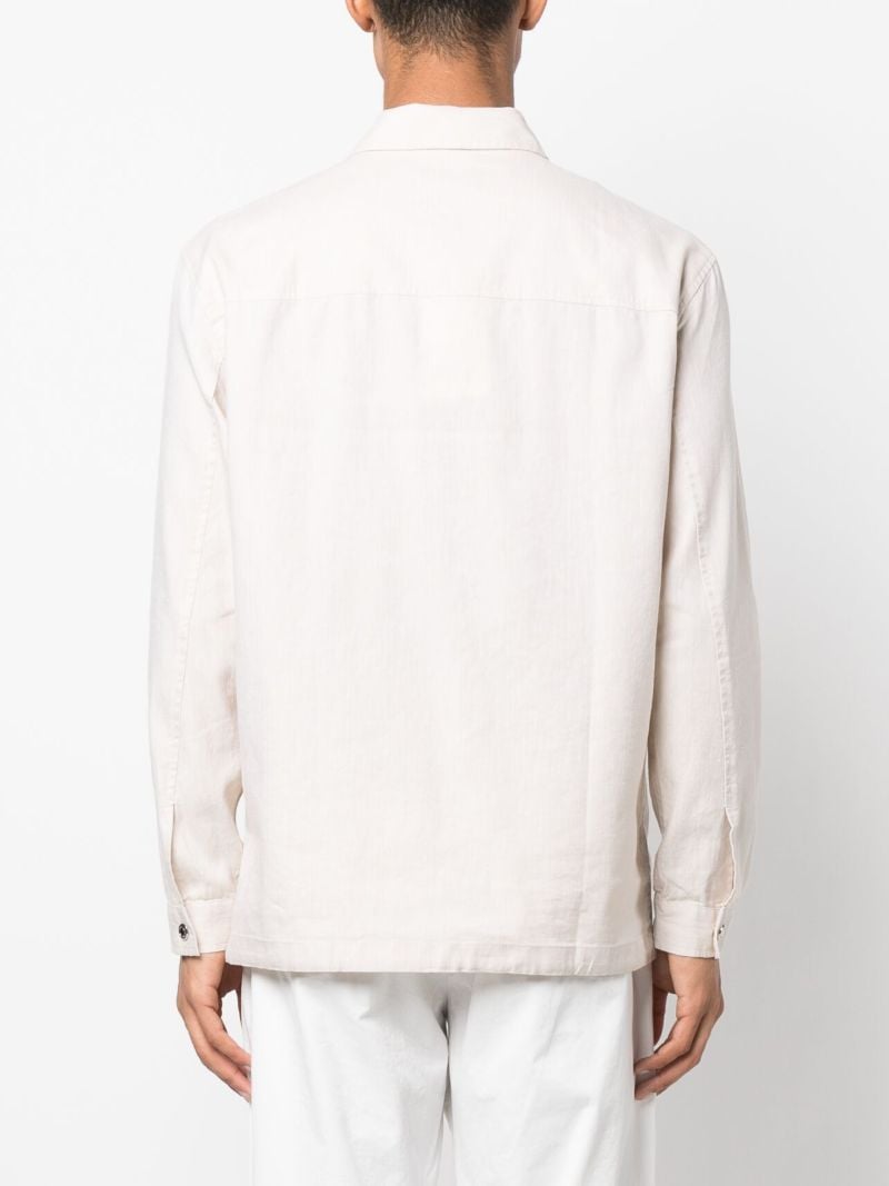 Neutral Diego Herringbone Jacket
