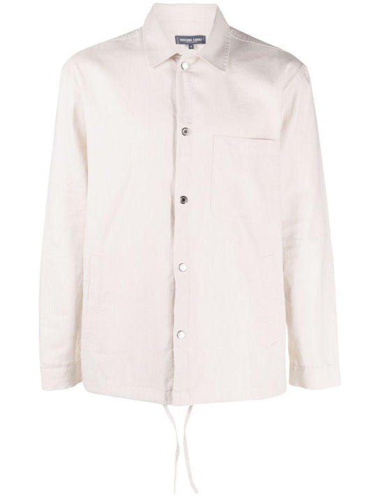 Neutral Diego Herringbone Jacket