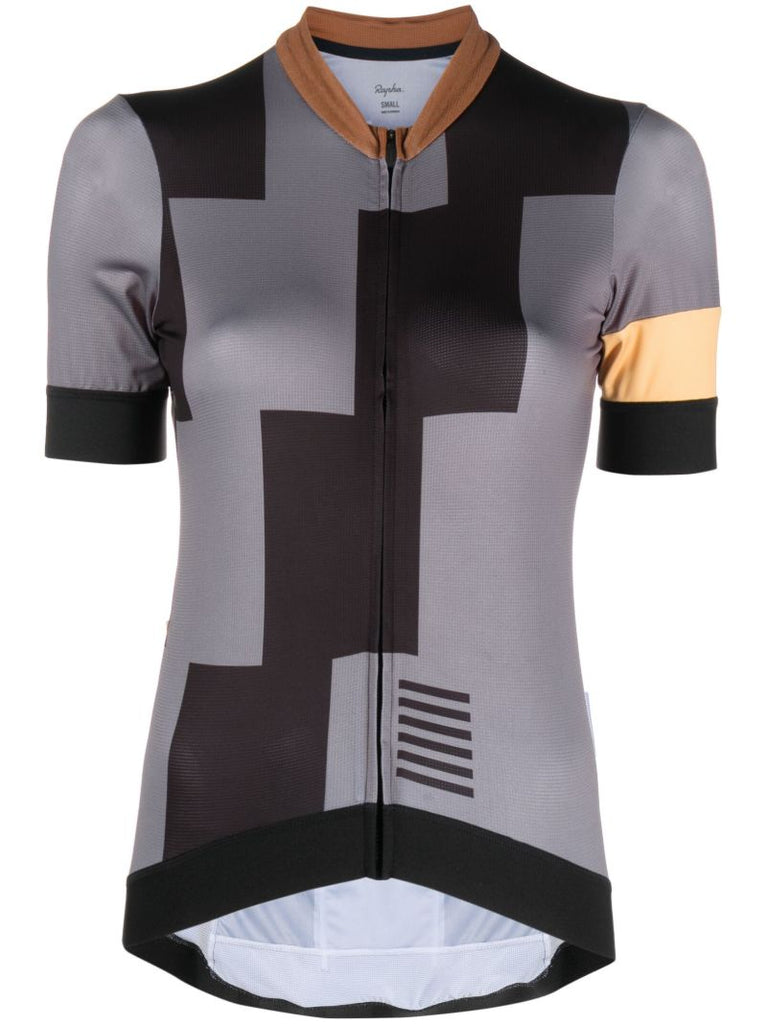 X Browns Grey Pro Team Training Cycling Jersey Top