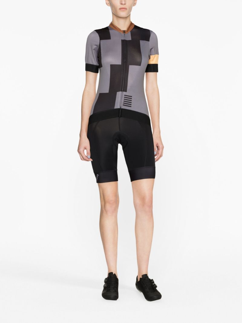 X Browns Grey Pro Team Training Cycling Jersey Top