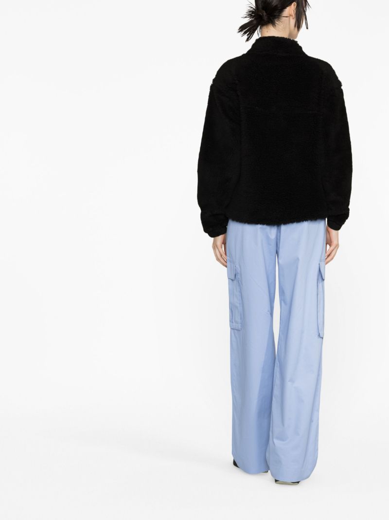 Black Franklin Fleece Jacket