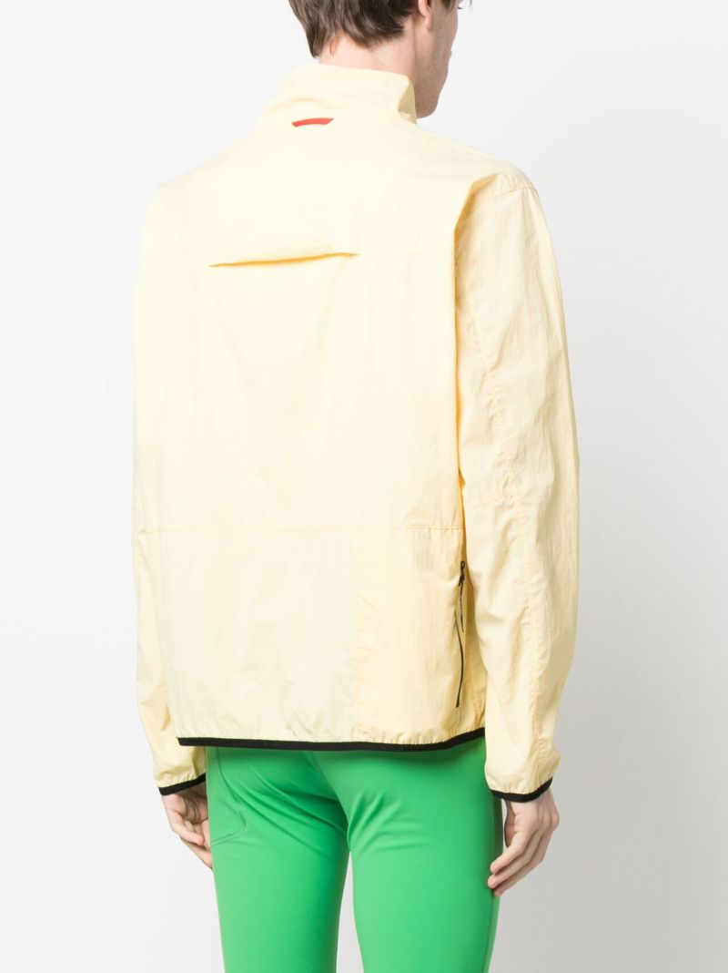 Yellow Theo Half-zip Running Jacket