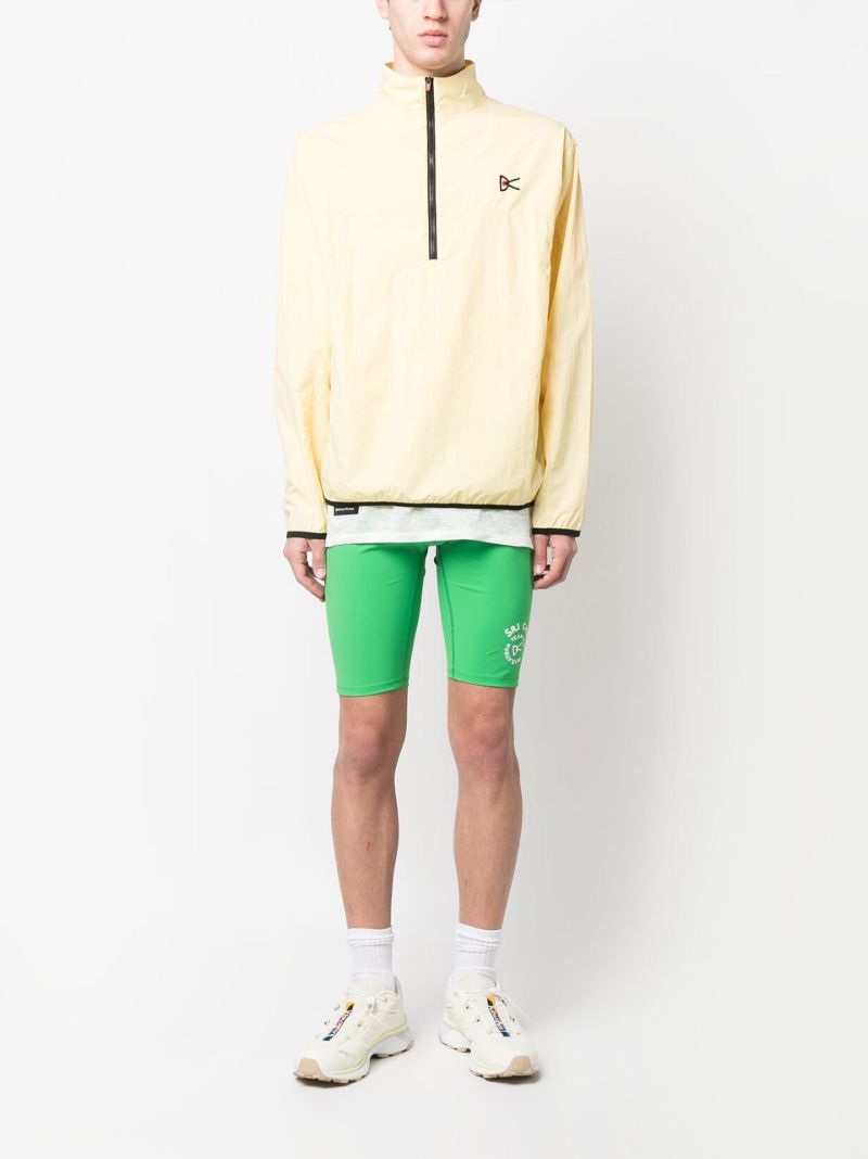 Yellow Theo Half-zip Running Jacket