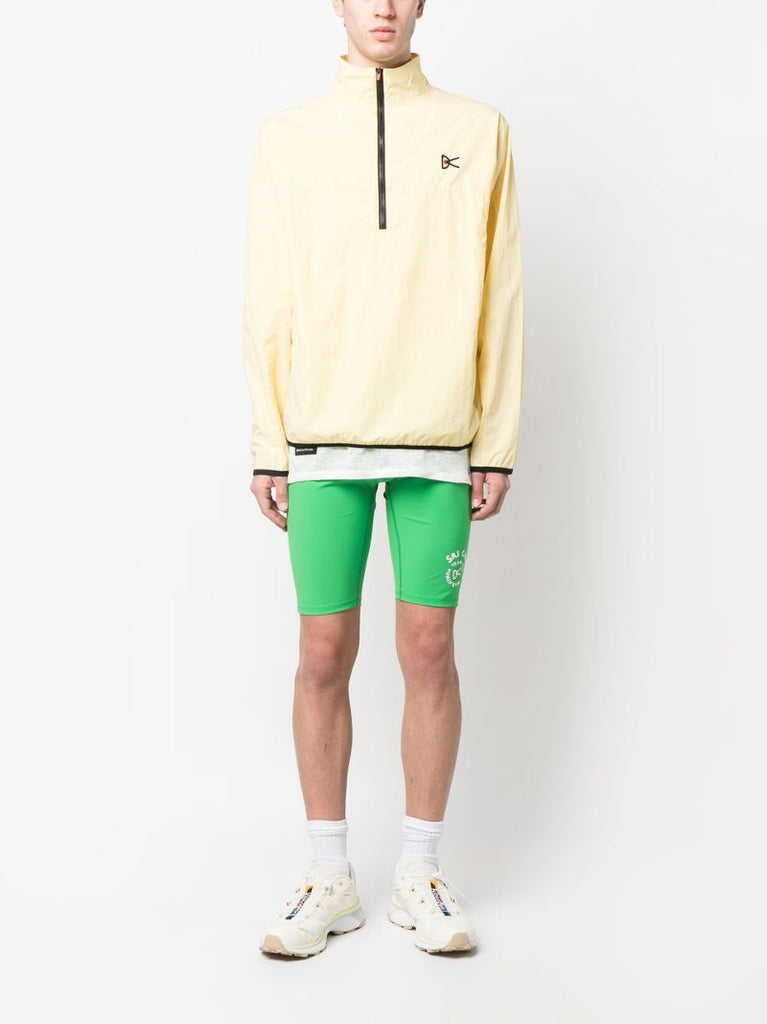 Yellow Theo Half-zip Running Jacket