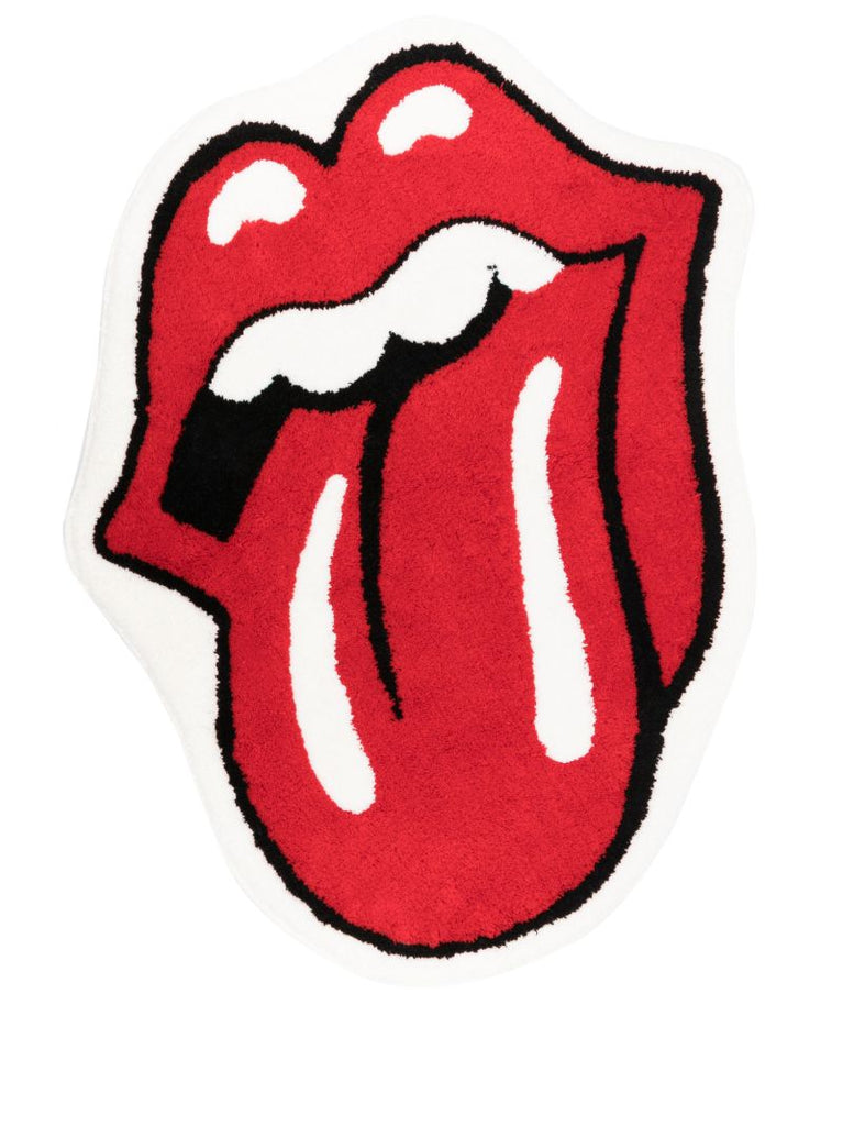 Red Rolling Stones Lips Rug