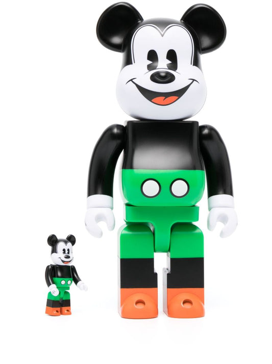 Black Be@rbrick Mickey Mouse 1930s Poster 100% & 400% Set