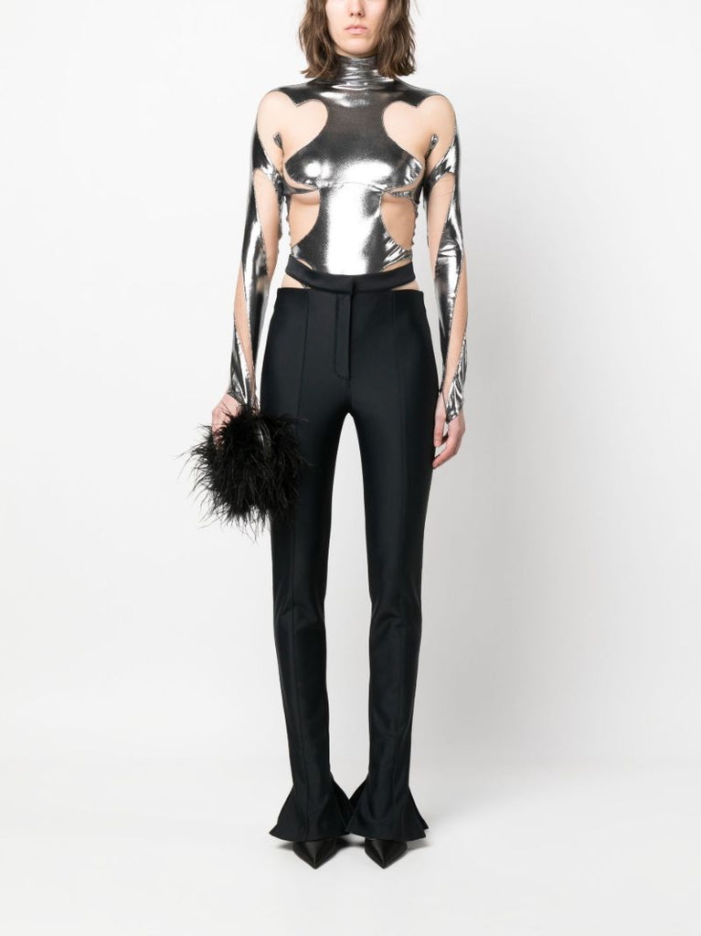Silver Rodeo Shaping Panelled Bodysuit