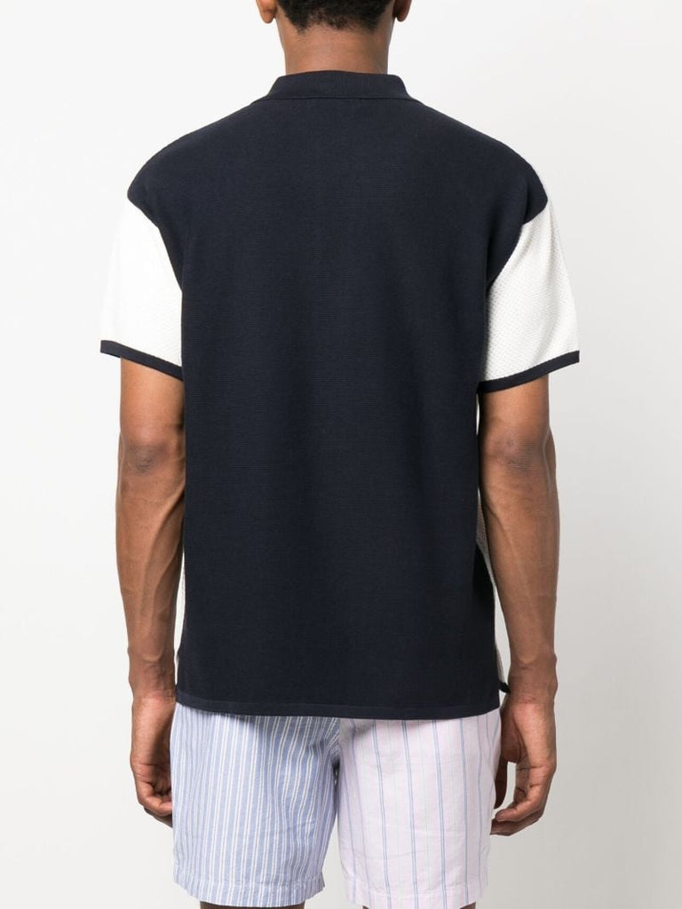 White Barretos Short-sleeve Cardigan