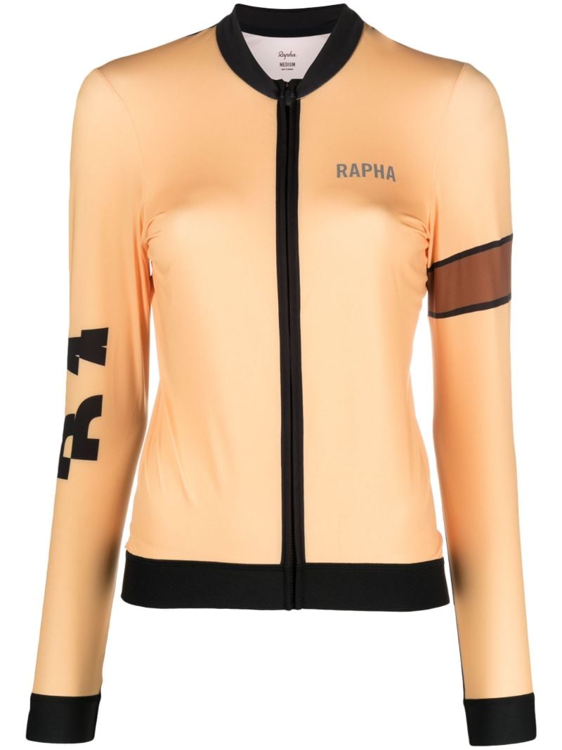 Yellow Pro Team Training Cycling Jersey