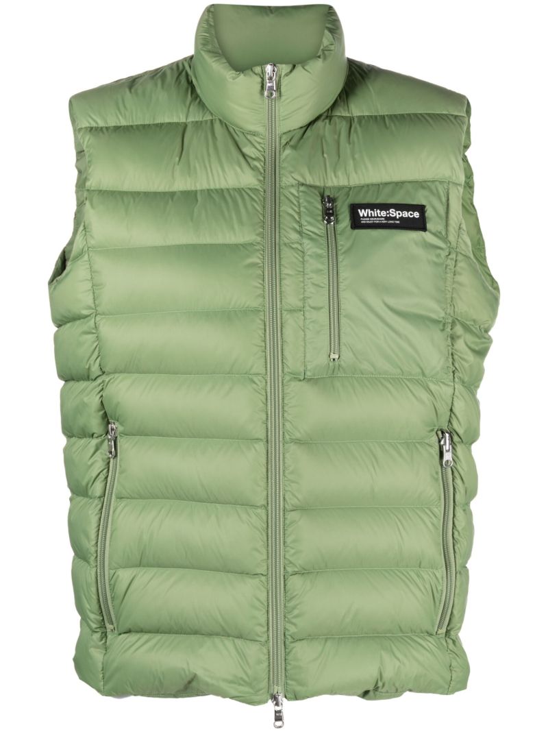 Green Tate Padded Gilet
