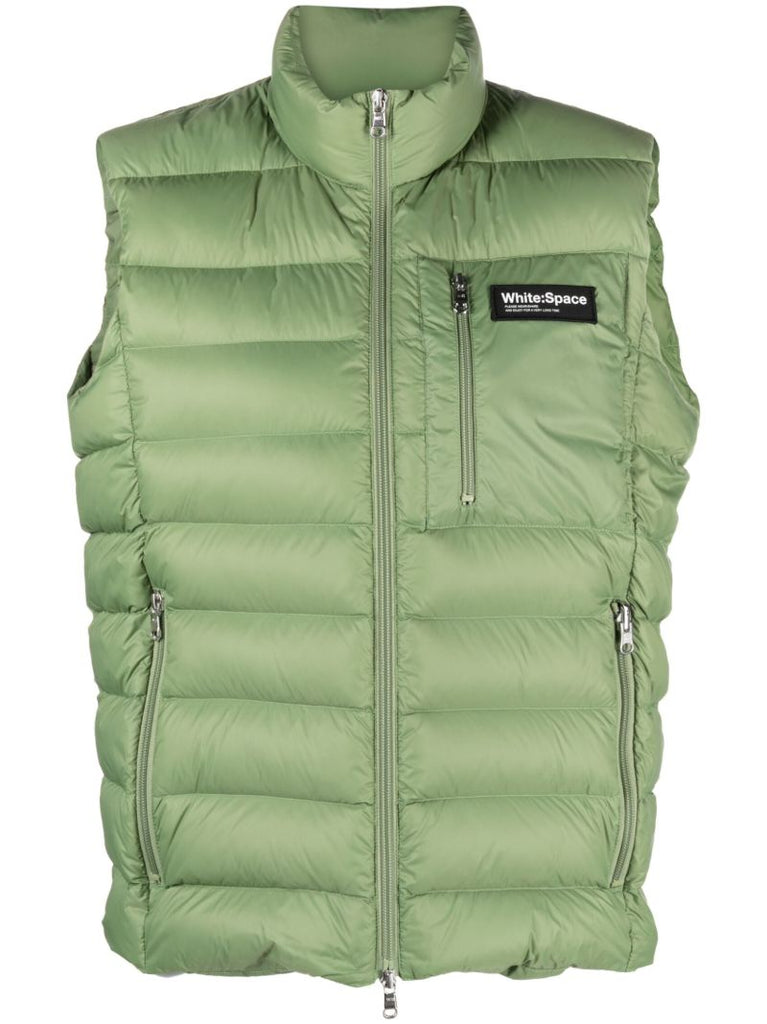 Green Tate Padded Gilet