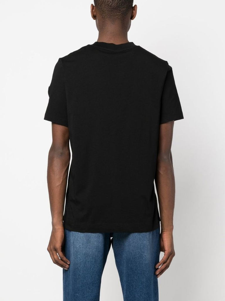 Black Logo Print T-shirt