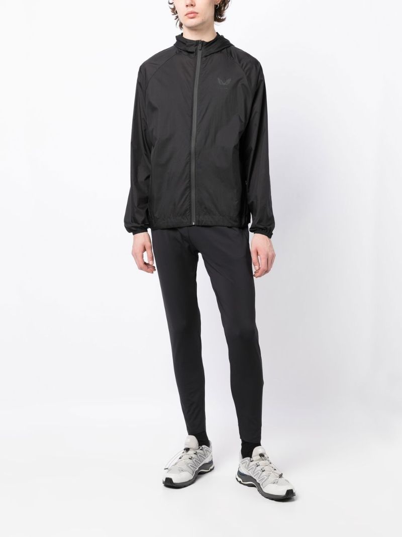 Black Metatek Core Track Pants