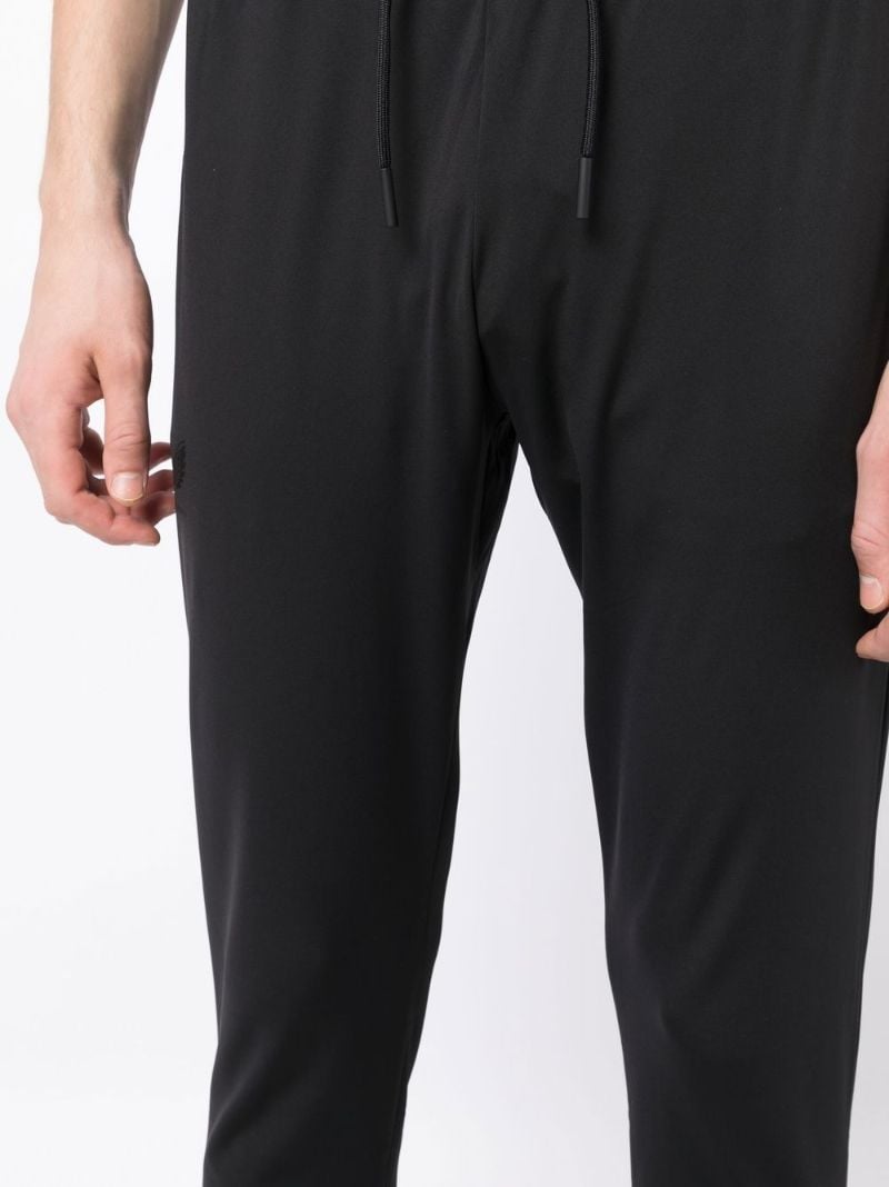 Black Metatek Core Track Pants