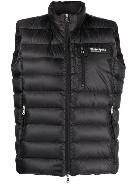 Black Tate Padded Gilet