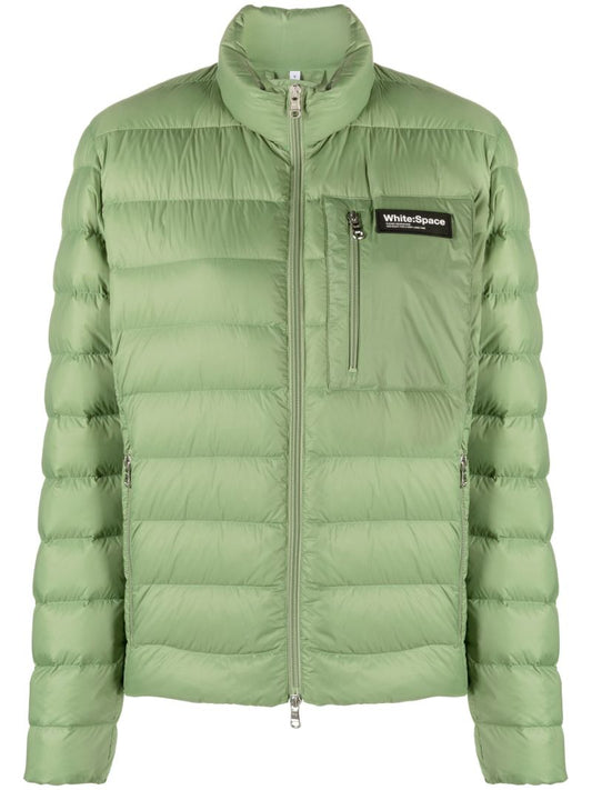 Green Tate Feather Down Jacket