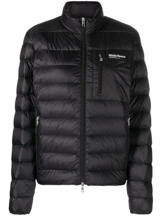 Black Tate Feather Down Jacket