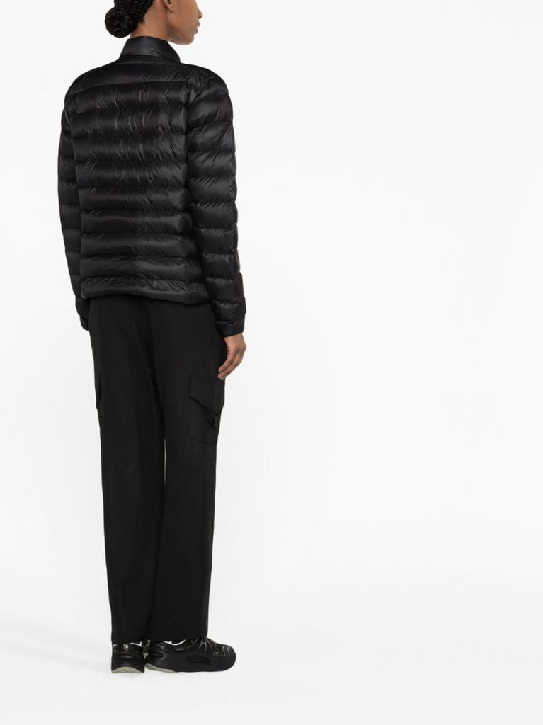 Black Tate Feather Down Jacket