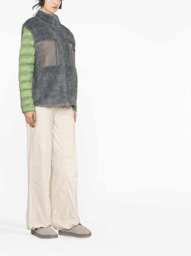 Grey Franklin Recycled Fleece Gilet