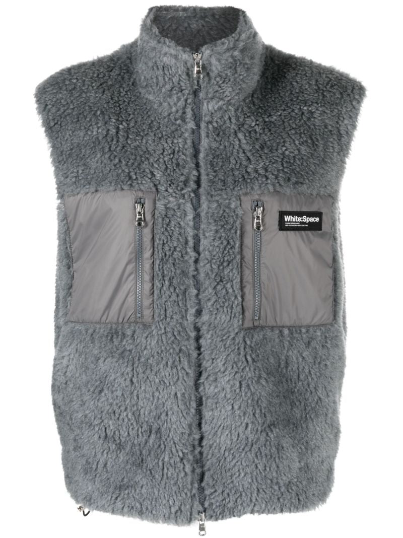 Grey Franklin Recycled Fleece Gilet